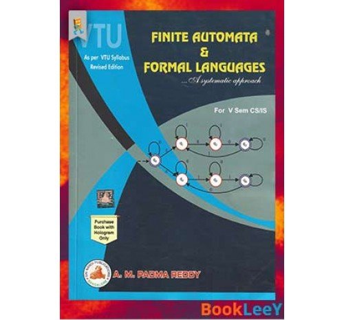 Finite Automata &Formal Languages By Padma Reddy